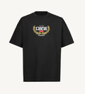 T-Shirt Manches Courtes Imprimé Dos Unisexe GRAND PRIX BLACK