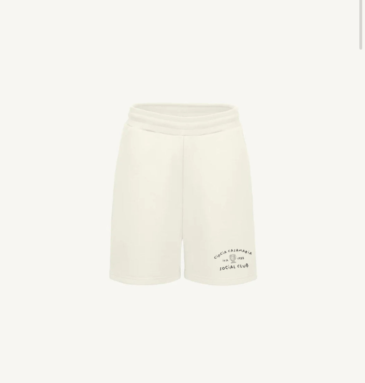 ICONICO SHORT Vintage white
