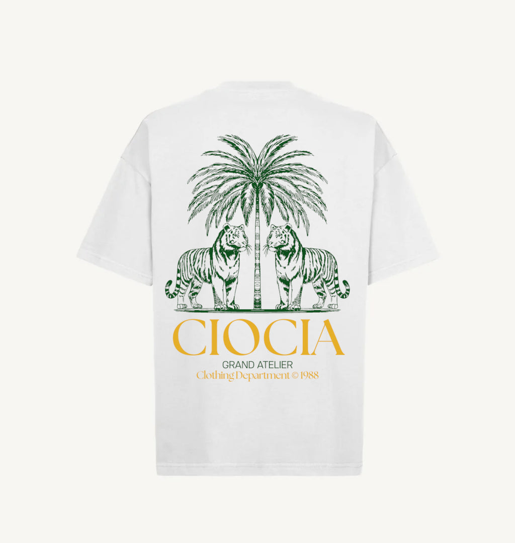 T-Shirt DOBIO TIGER WHITE
