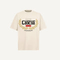 T-Shirt Manches Courtes Imprimé Unisexe GRAND PRIX CREAM