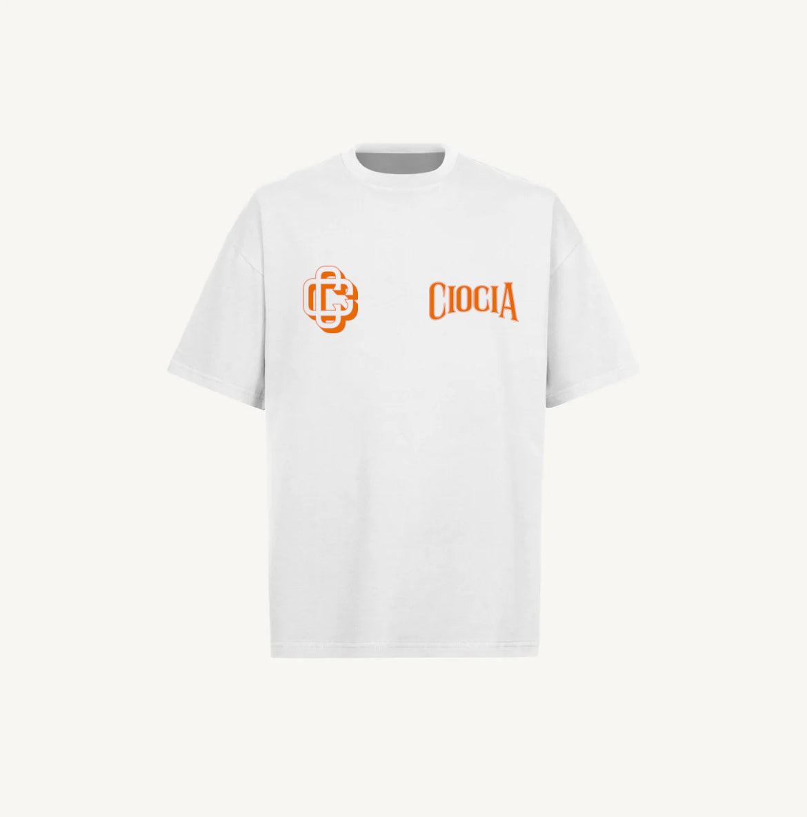 T-Shirt manches courtes imprimé Dos unisexe STRESA
