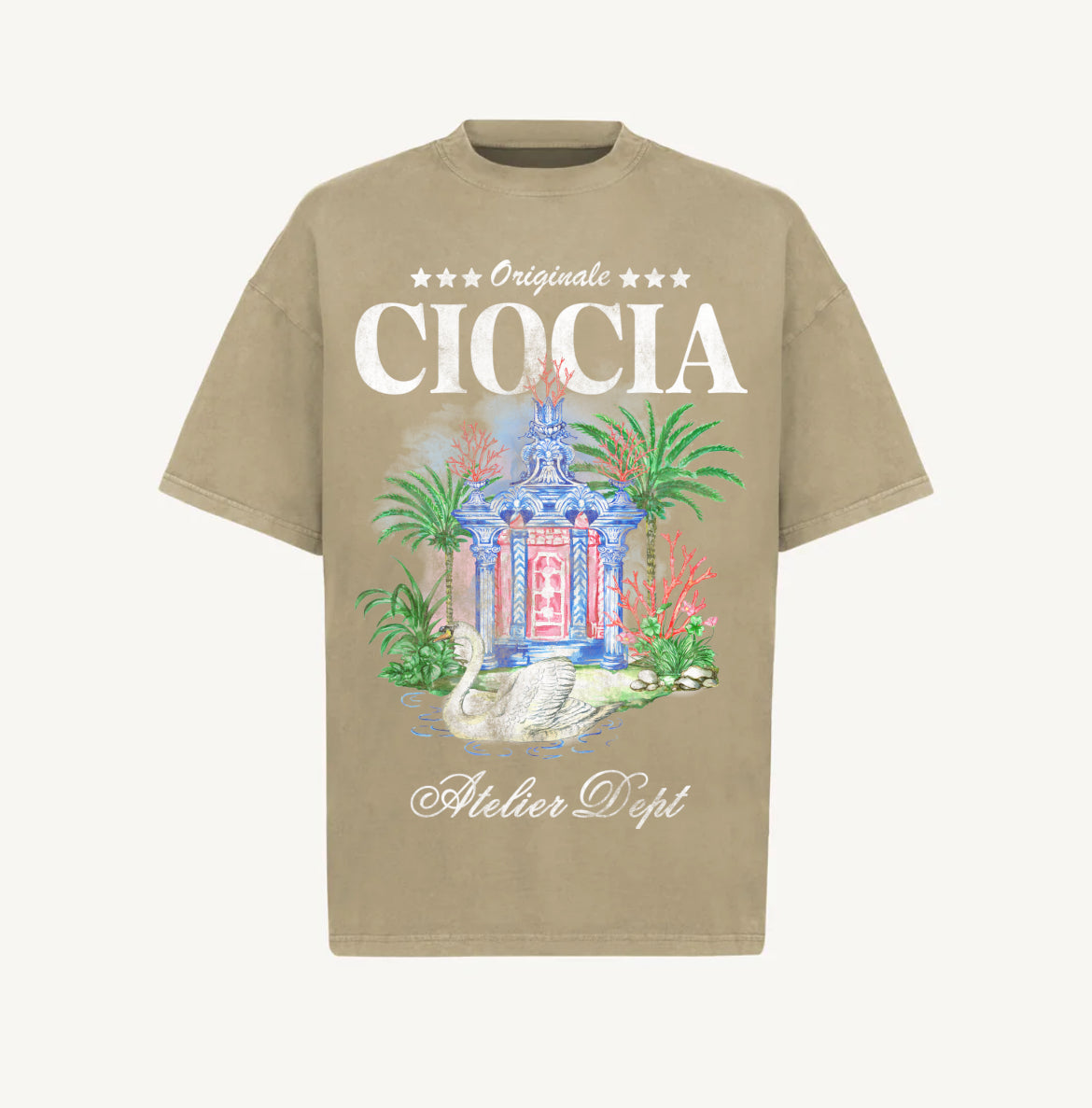 T-Shirt F ORIGINAL SWAN W DUNE