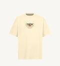 T-Shirt Manches Courtes Imprimé Dos Unisexe GRAND PRIX CREAM