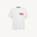 T-Shirt Manches Courtes Imprimé Dos Unisexe DEPT OF STRESA WHITE
