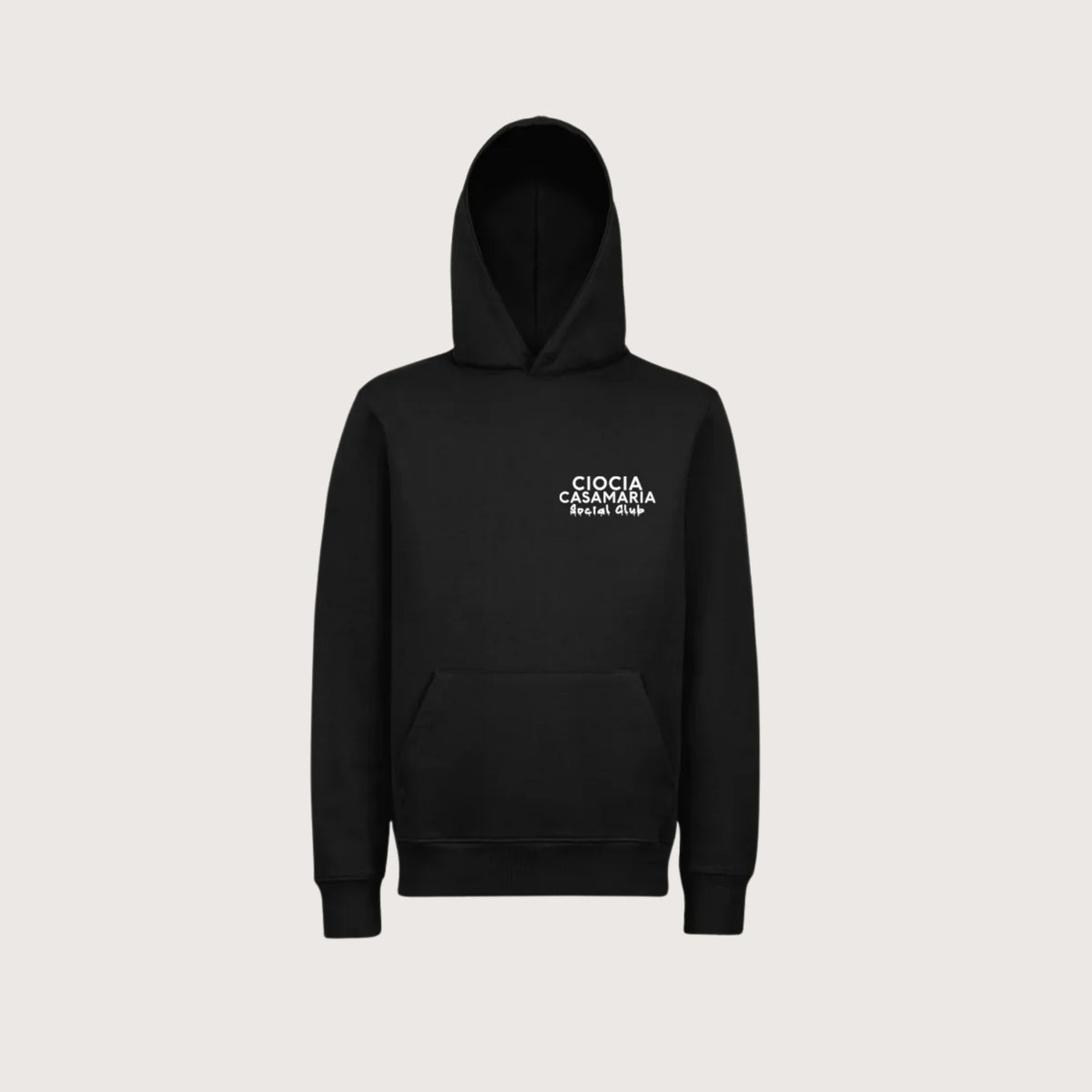 HOODIE CIOCIA BIRD ON THE SEA NOIR