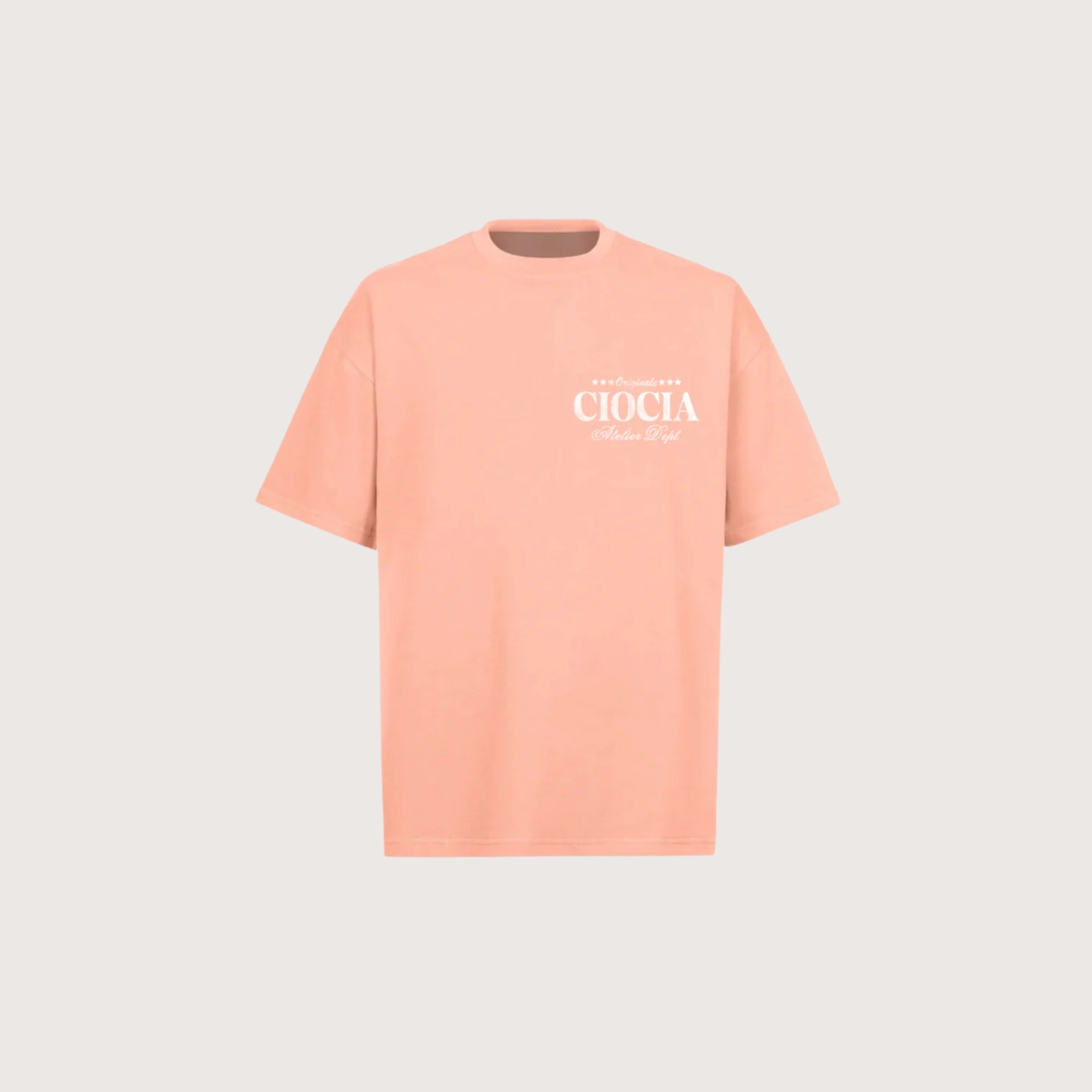 T-Shirt Manches Courtes Imprimé Dos Unisexe ORIGINAL SWAN PINK
