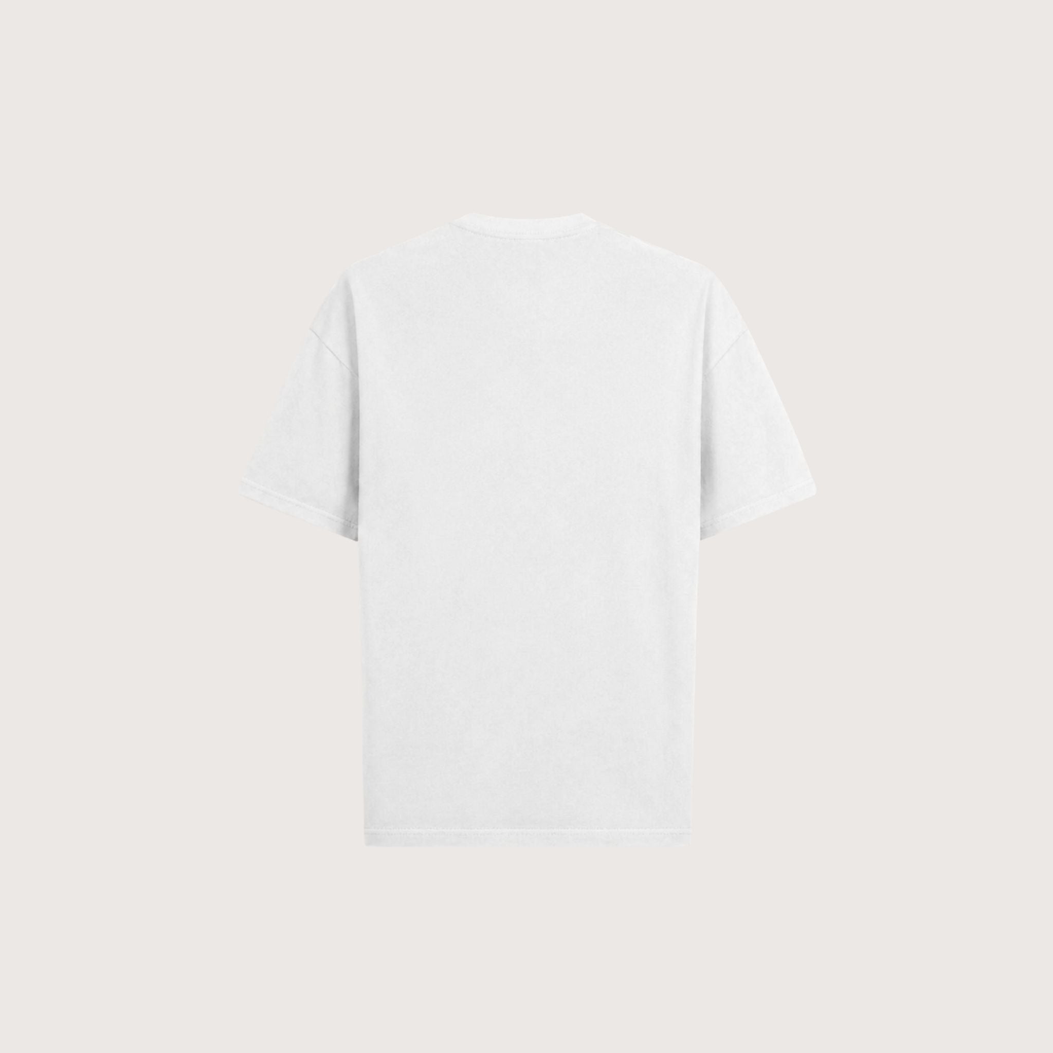T-Shirt Manches Courtes Imprimé Unisexe ANGEL CLUB WHITE