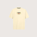 T-Shirt Manches Courtes Imprimé Unisexe GRAND PRIX CREAM