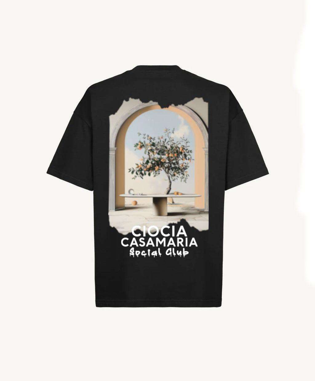 T-Shirt LEMON TREE BLACK