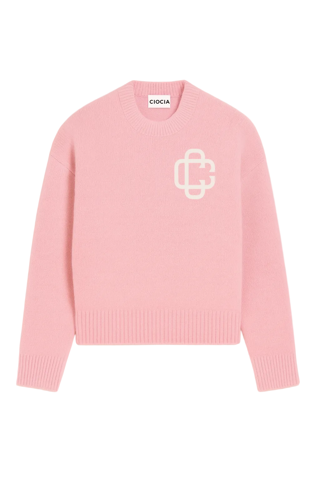 Pull en Laine Logo Cœur Unisexe DAIANE ROSA
